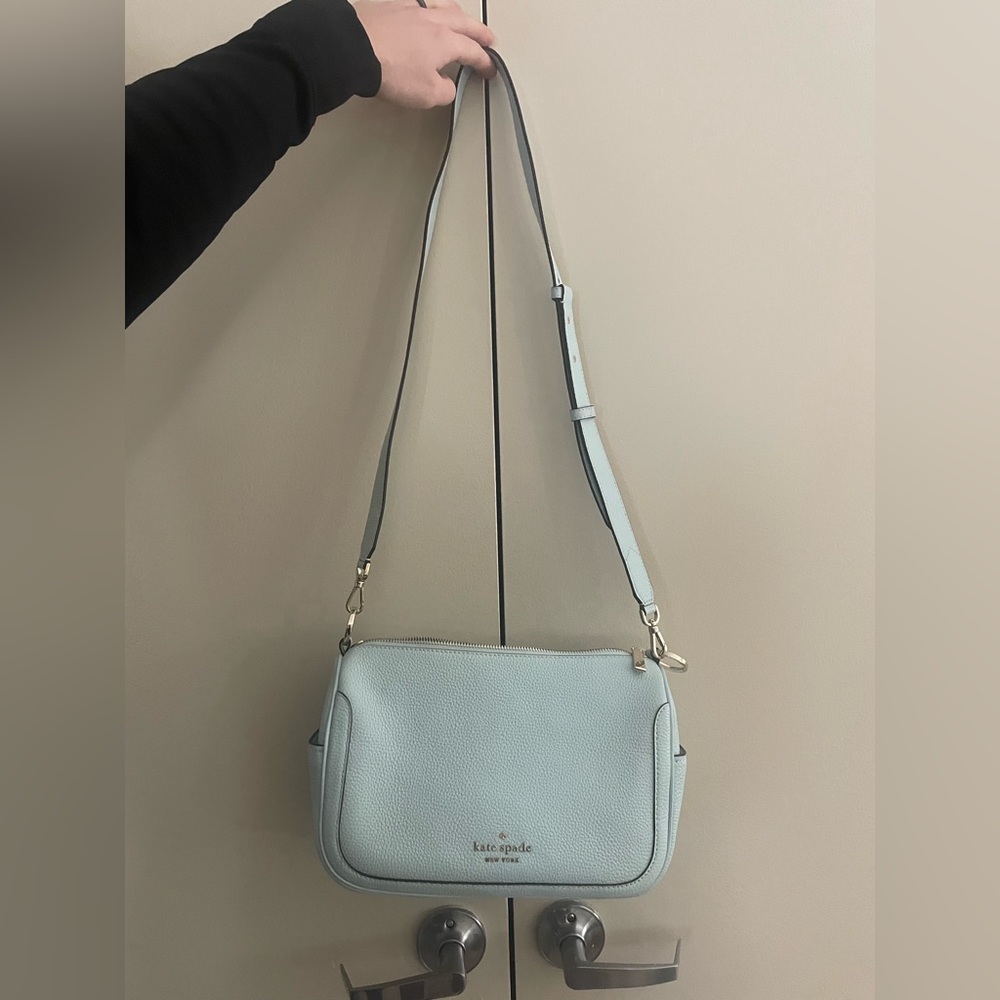 Light blue Kate Spade Crossbody Purse